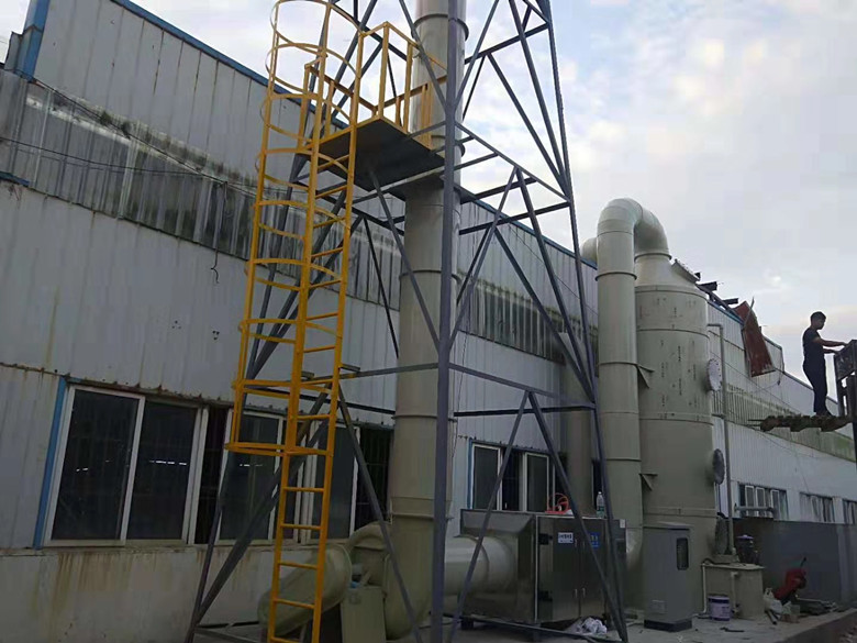 四川成都乳膠廠廢氣治理案例